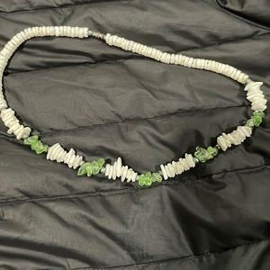 Unisex Seashell Puka Surfer Necklace, Hawaii Beach style. 4 pieces. 18” long.